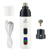 PawPerfect electric nail trimmer with included accessories one head