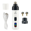 `PawPerfect electric nail trimmer with included accessories two head