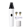 PawPerfect electric nail trimmer with included accessories with two head