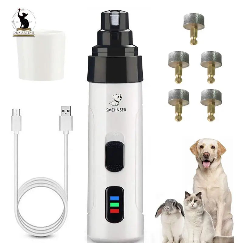 PawPerfect electric pet nail trimmer for stress-free grooming
