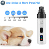 PawPerfect electric nail trimmer demonstrating quiet operation