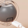 Pet Energizer rolling ball connected to USB for charging`