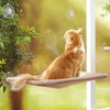 Pet hanging cat bed and seat mount hammock for relaxation