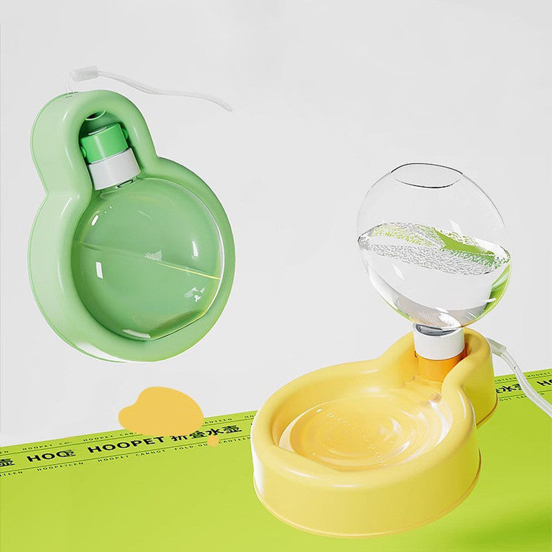 Compact Travel Water Fountain for Dogs & Cats  