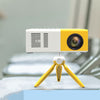 Front view of the portable intelligent projector lens
