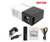 Portable intelligent projector in its product packaging