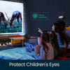 YT Home Projector used in a child's room for bedtime stories