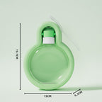 500ml Capacity Compared to Standard Water Bottle  