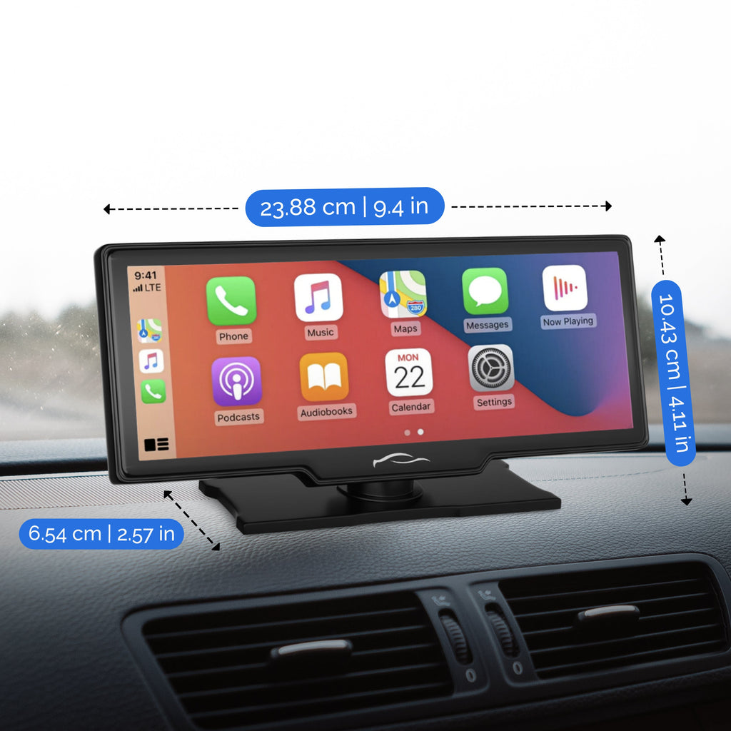 the size chart shows the  smartdrive-screen