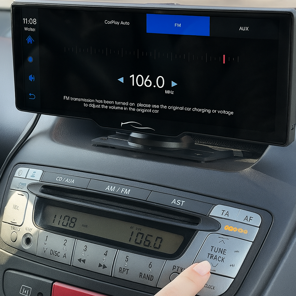 Lifestyle image of SmartDrive in modern vehicle interior |
