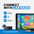 the connection of  smartdrive-screen with the car radio 