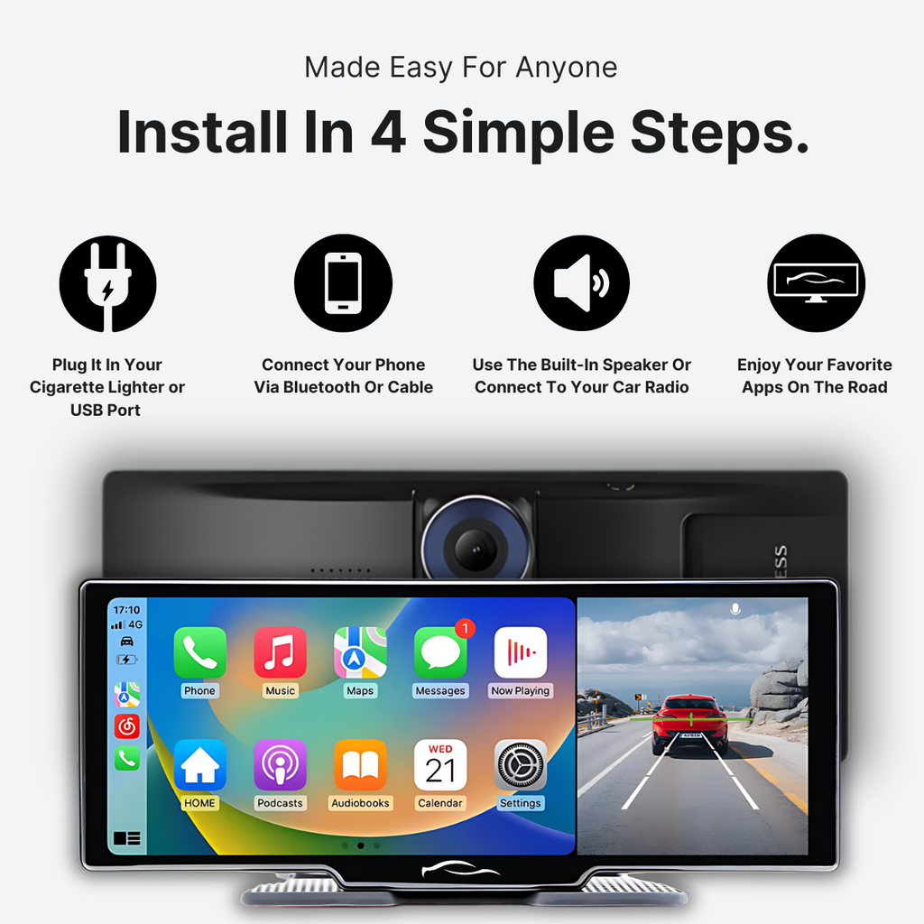 the installation  method for the  smartdrive-screen 