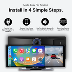 the installation  method for the  smartdrive-screen 