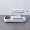 Front view of SmartKit pet food and water dispenser