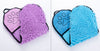 Range of colors available for super absorbent pet bathrobe