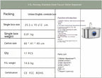 the size chart for the automatic pet fountain