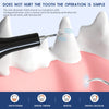 Ultrasonic pet teeth cleaner with oral mirror, pointed, and wide heads