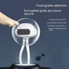Robot night light fan available in white color